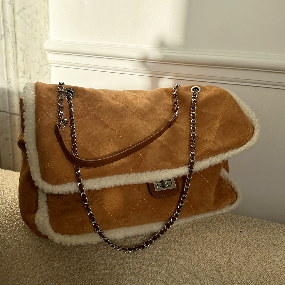 Brandon Blackwood Nia Shearling Bag | Shopbop