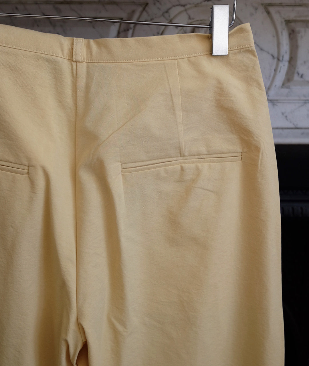 Yellow Cotton Pants