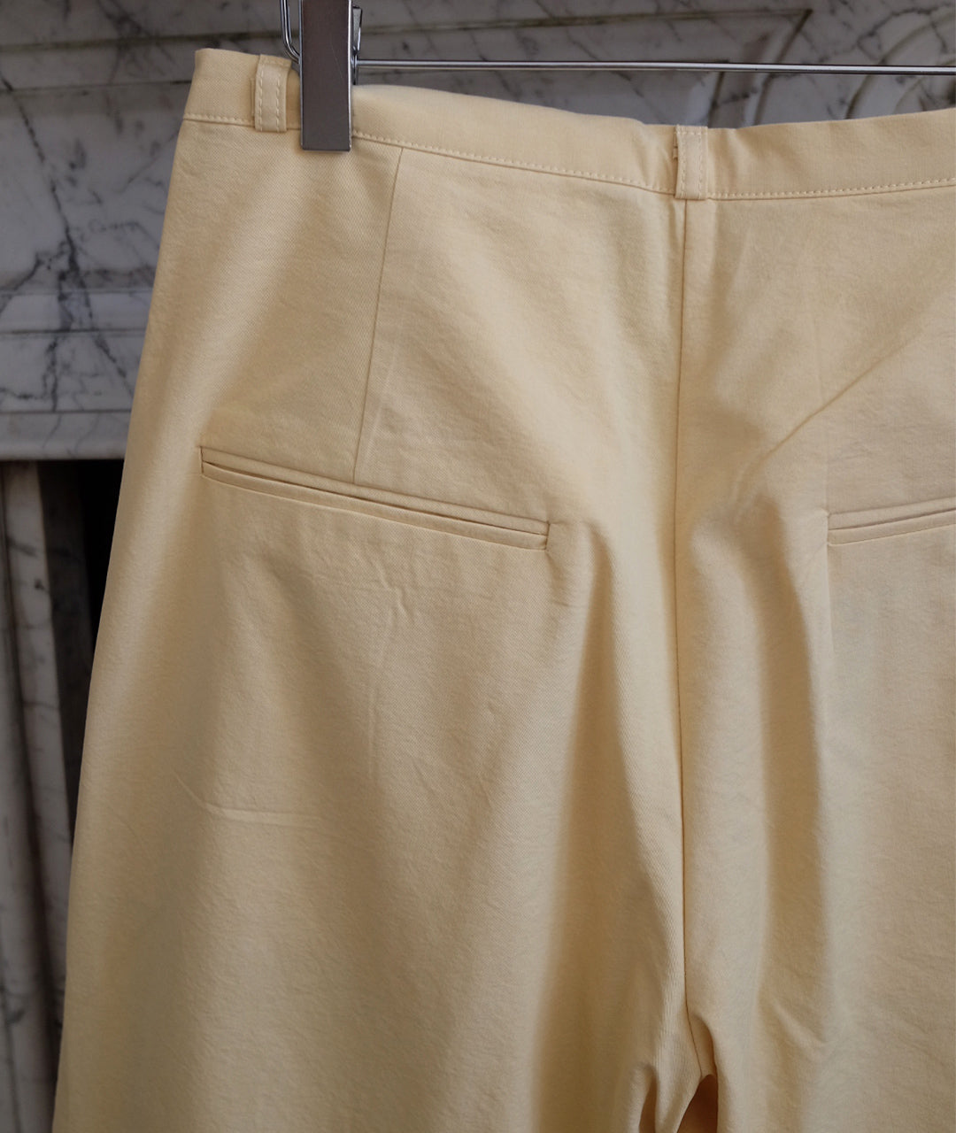 Yellow Cotton Pants