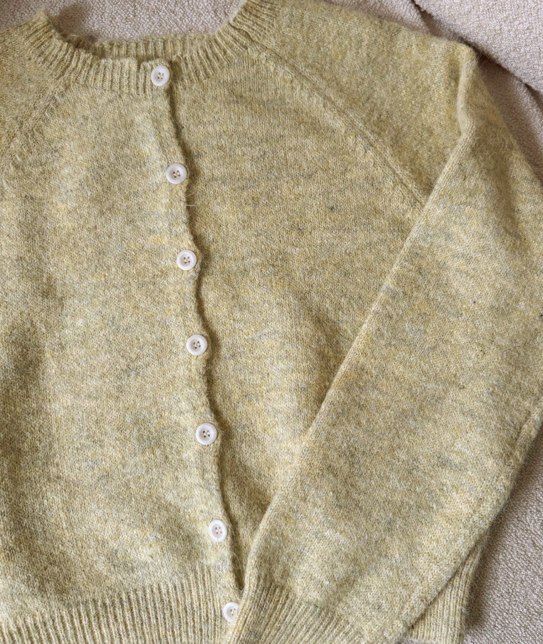 Yellow Cardigan